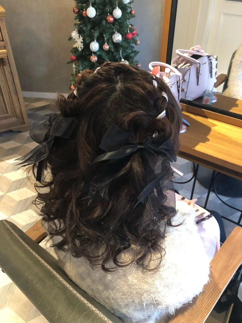ヘアアレンジ ヘアセット CAnameのヘアスタイル