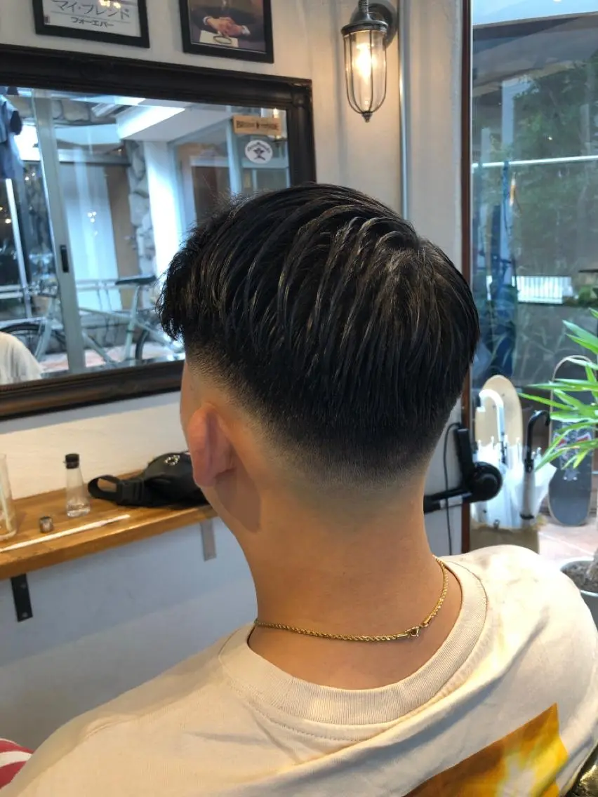 ショート メンズ カット 冨士川 英樹のヘアスタイル