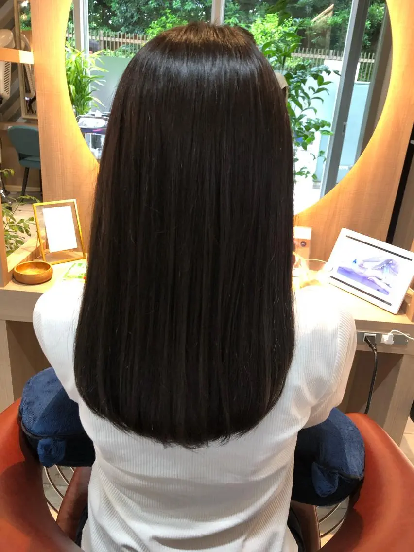 ロング カラー トリートメント 美髪✨髪質改善特化 🦩対馬🦩のヘアスタイル
