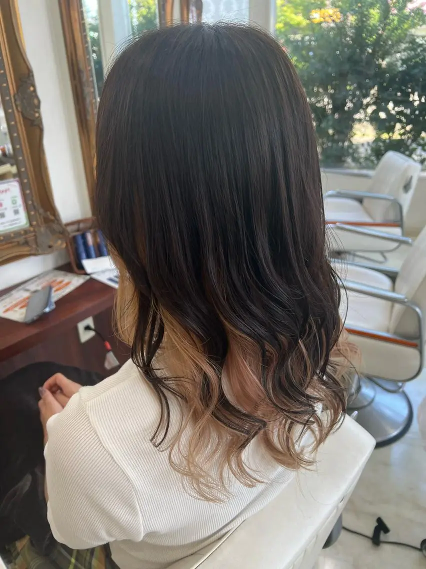 ロング Rapt.HAIR 中村 知里のヘアスタイル