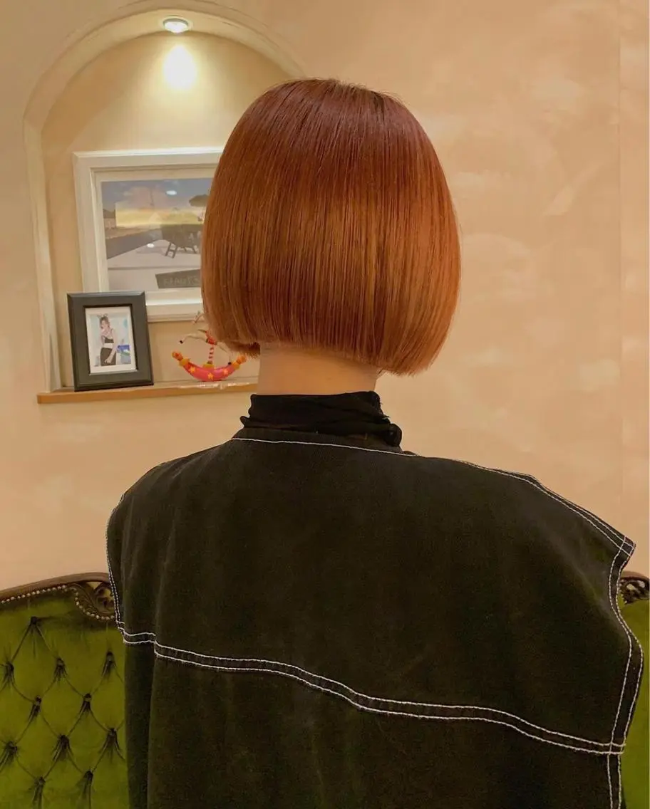 ショート ボブ ボブ ホノカのヘアスタイル