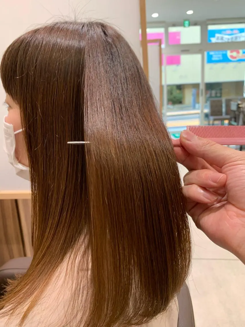 ロング パーマ ナカタケ ユウのヘアスタイル