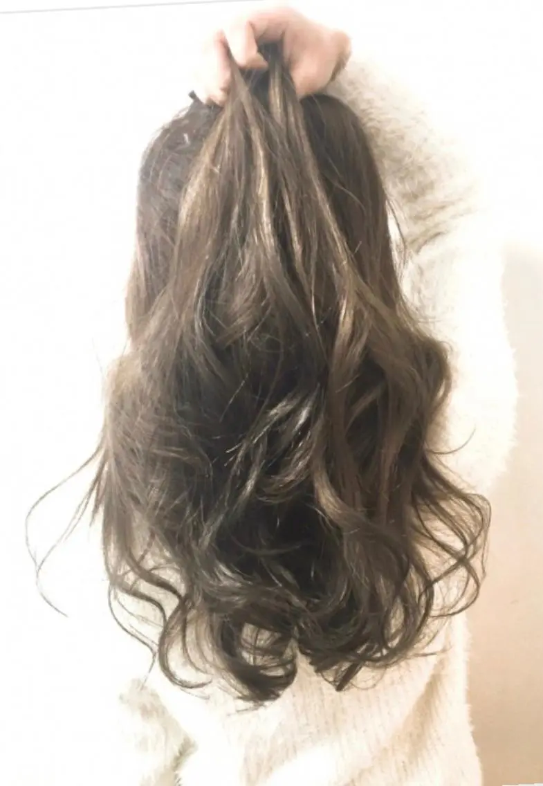 ロング カラー ヘアカラー トリートメント sharesalon セキケイタのヘアスタイル