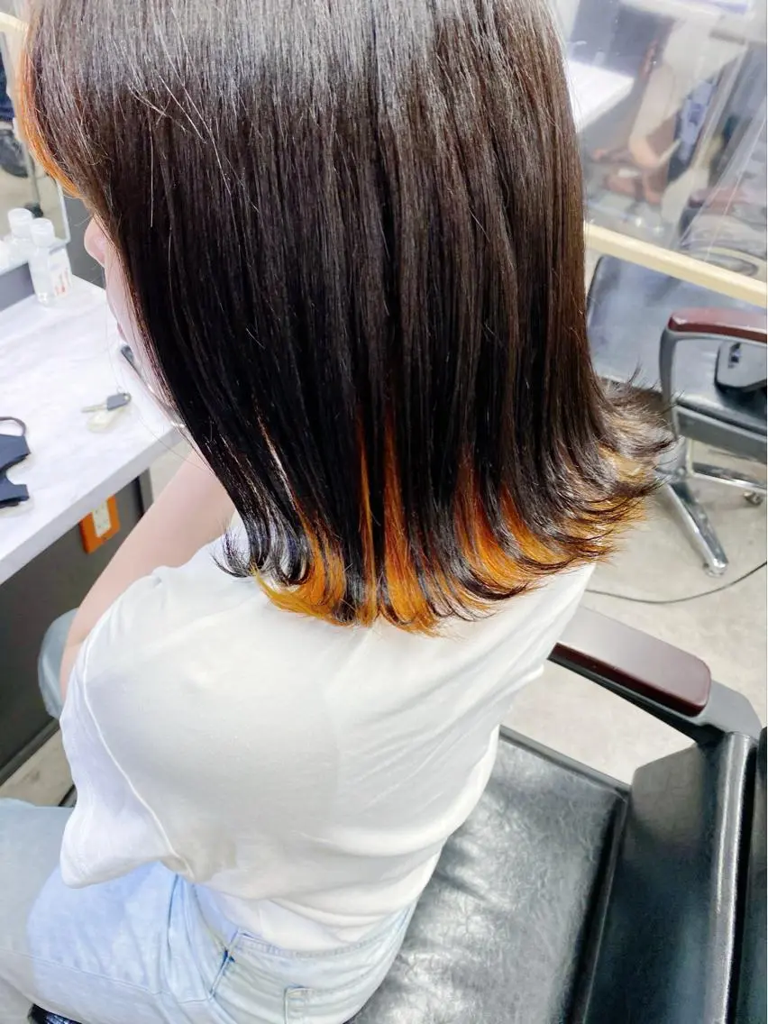 カラー カット ヘアカラー トリートメント 中富 🍪みなのヘアスタイル