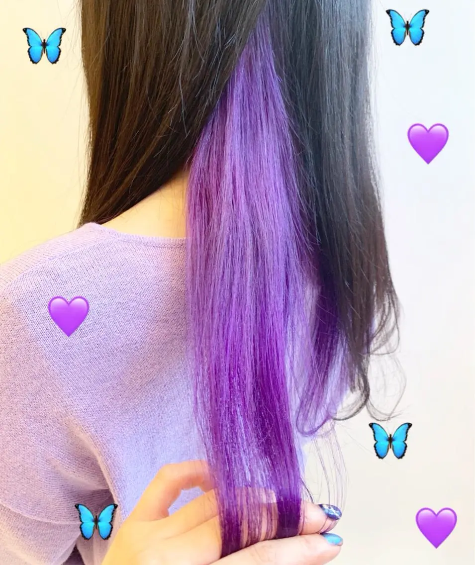 セミロング カラー 新宿駅近♡個室 ♡関口三都季🌜のヘアスタイル