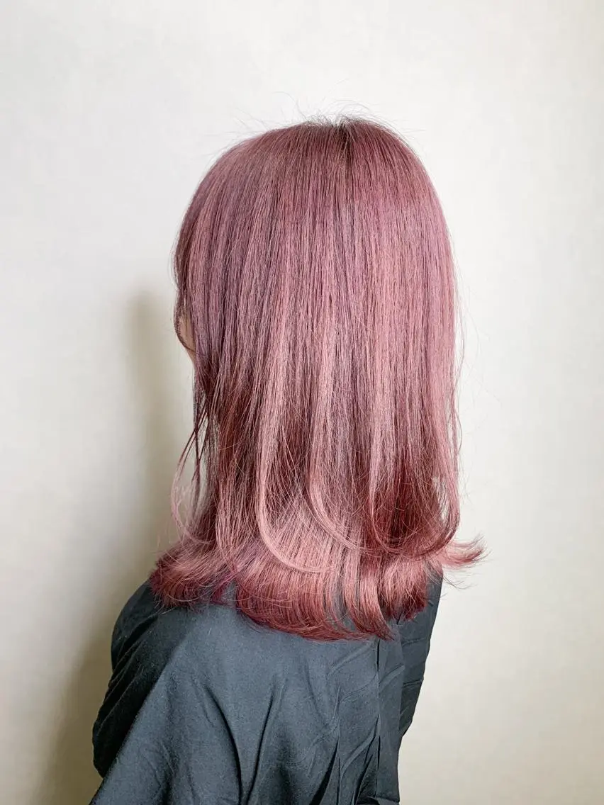 ミディアム カラー ピンクカラー ヘアカラー 🌈 DAIKI 🌈のヘアスタイル