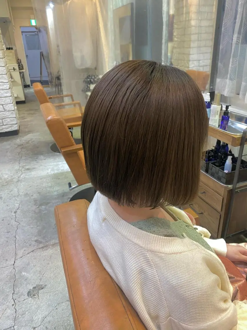 ショート カラー 心斎橋美容室 ARCHEあやかのヘアスタイル