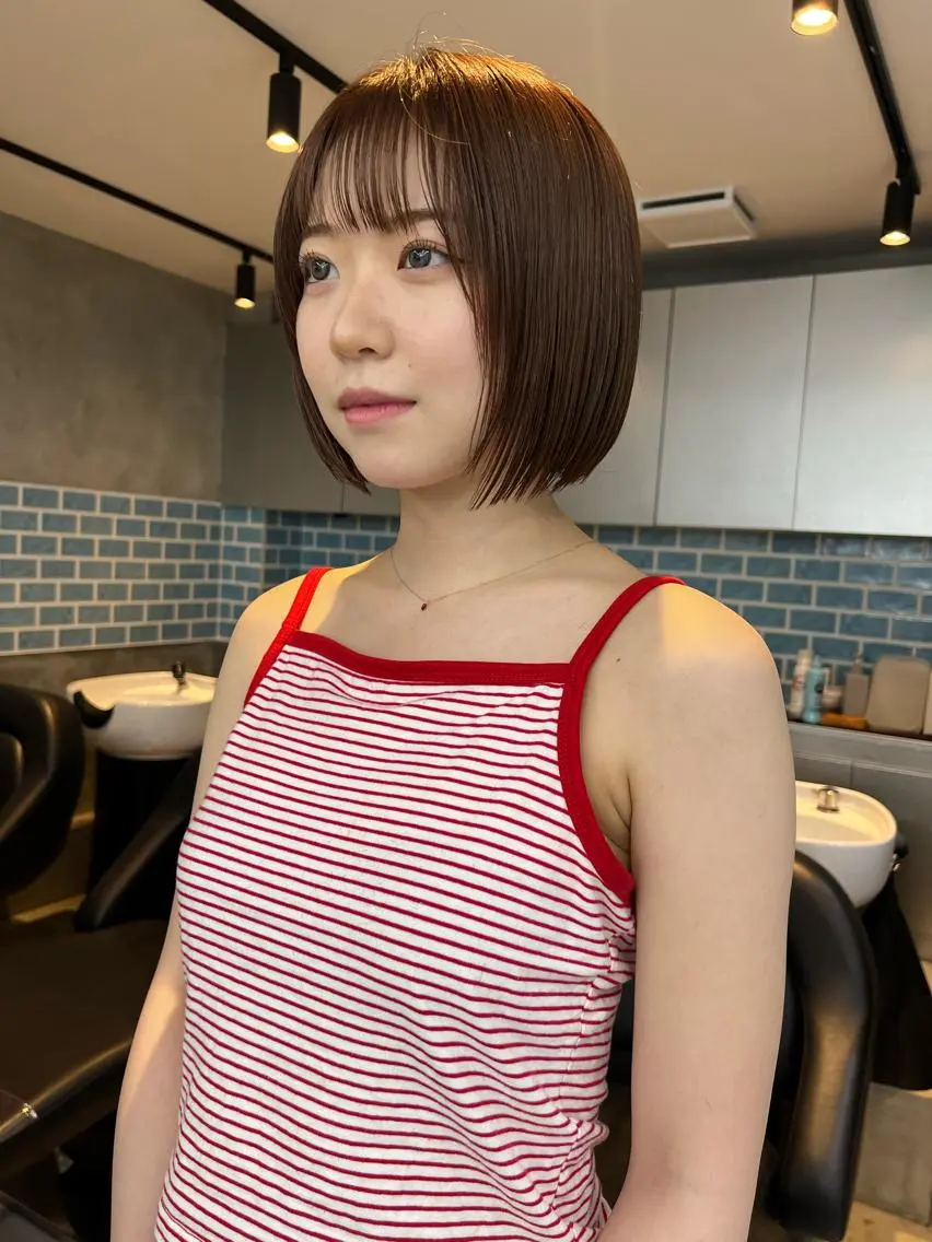 ショート 鈴 /ショート/ボブのヘアスタイル