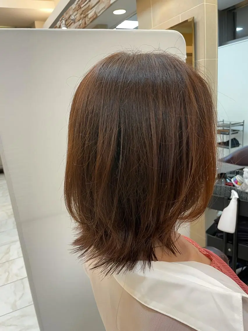 ミディアム 新籾 尚哉のヘアスタイル