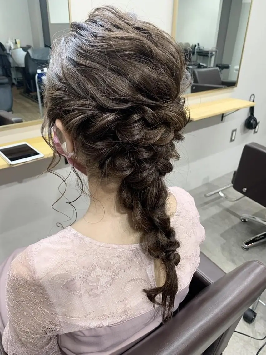 ヘアアレンジ ヘアセット ✨【公式】 juhl.横浜✨のヘアスタイル