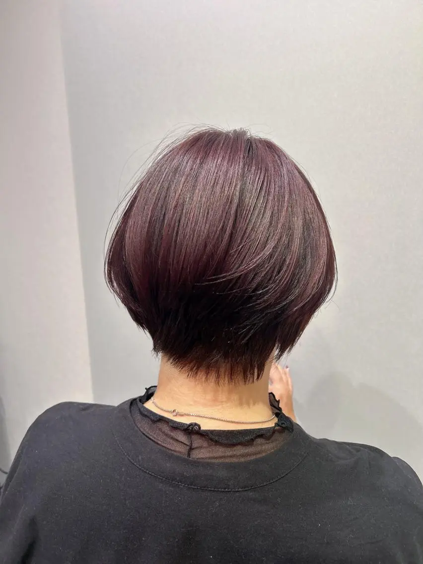 ショート カット 縮毛矯正 天王寺/阿倍野 tocca rieのヘアスタイル