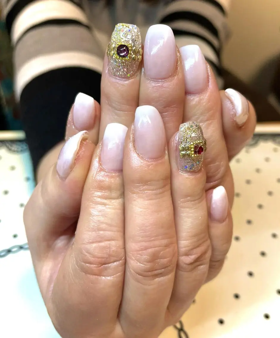 ネイル ラメ(グリッター) nailist cocoのネイルデザイン