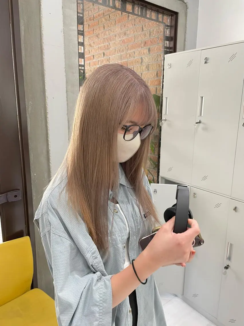 ロング アッシュ ピンクブラウン ボブ 学生 当日予約大歓迎💕/ Chisatoのその他イメージ