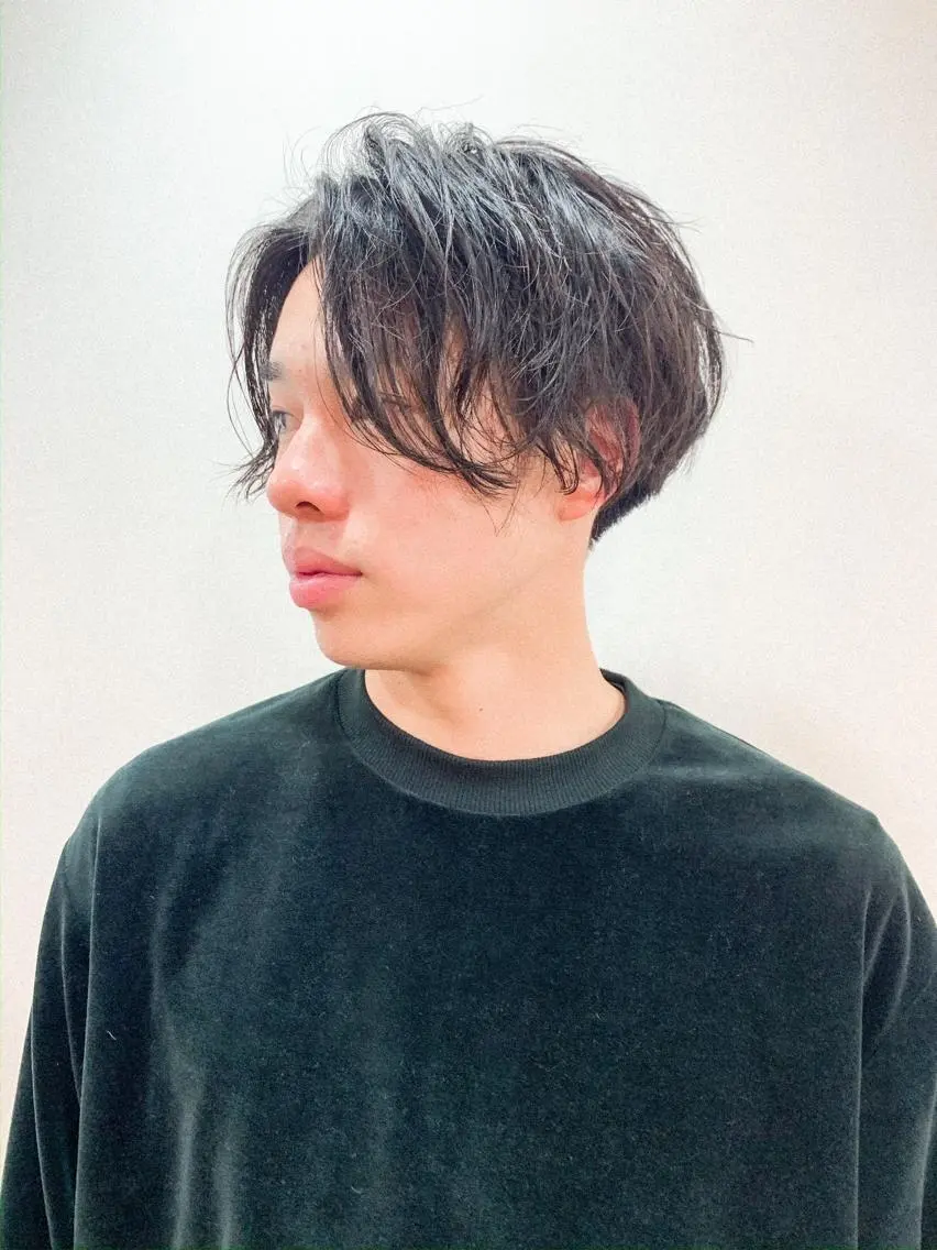 ショート パーマ ヘアアレンジ メンズ メンズスタイル ly本厚木のヘアスタイル