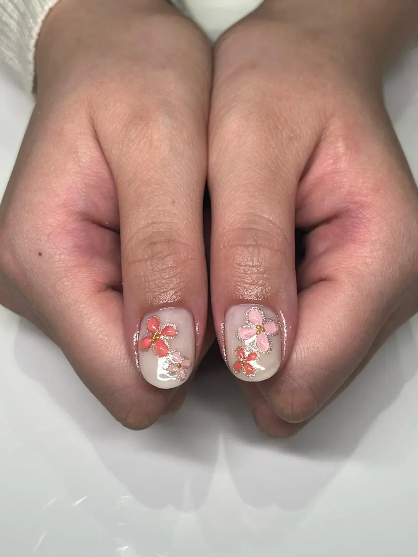 ネイル アートネイル Ribbon佐野店 小泉のネイルデザイン