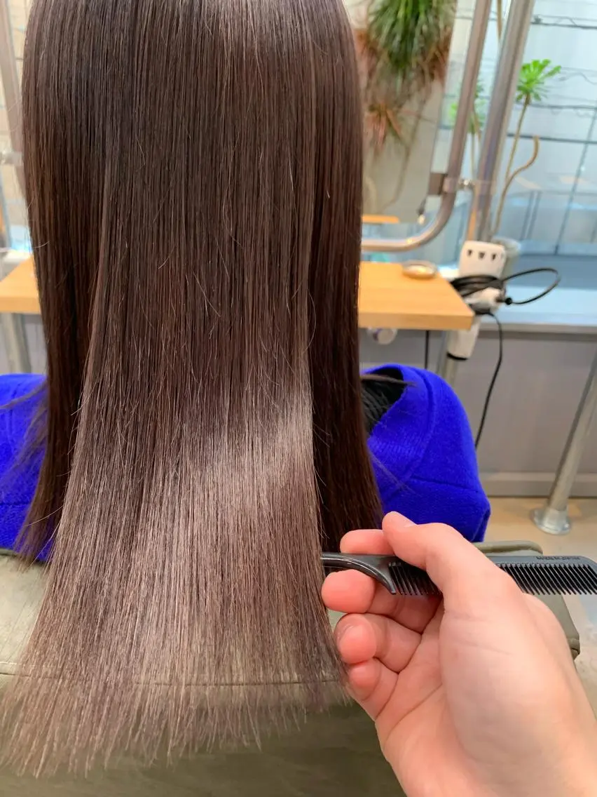ミディアム トリートメント 天野 開のヘアスタイル