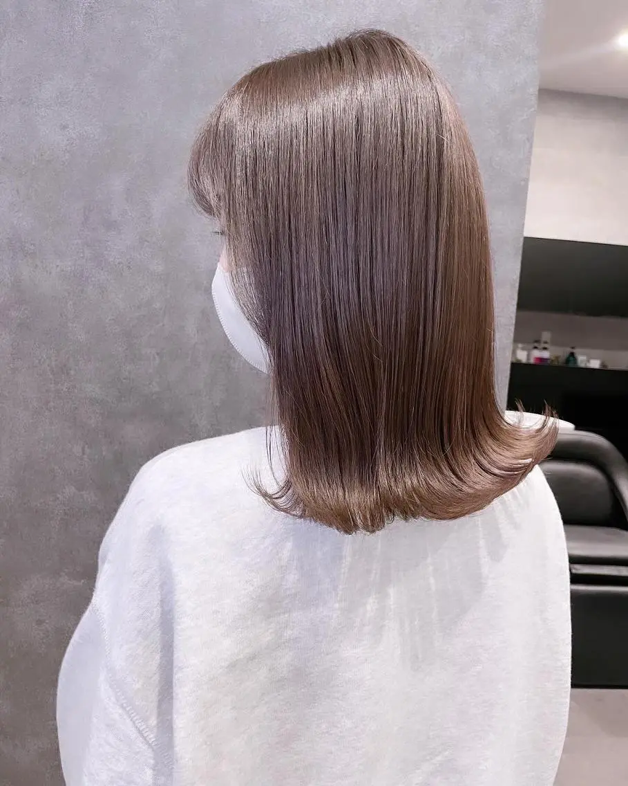 カラー セミロング ダブルカラー グラデーションカラー ハイライトカラー イルミナカラー インナーカラー カット ヘアカラー BUCKS【天王寺】 バックス【駅30秒】のヘアスタイル