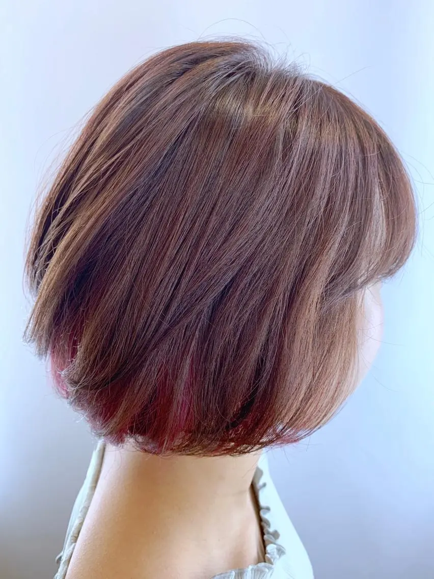 ショート 🎉骨格矯正カット ばば　としまさのヘアスタイル