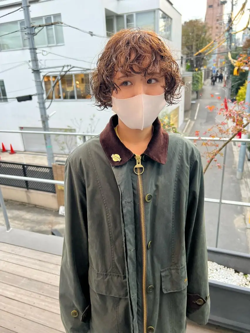 ショート パーマ ショートボブ ボブ ショートヘア カット パーマ トリートメント sakoda shunkiのヘアスタイル