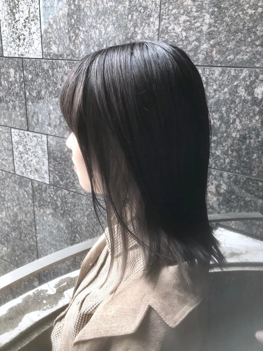 セミロング カラーアンドケアリタ kitamuuuのヘアスタイル