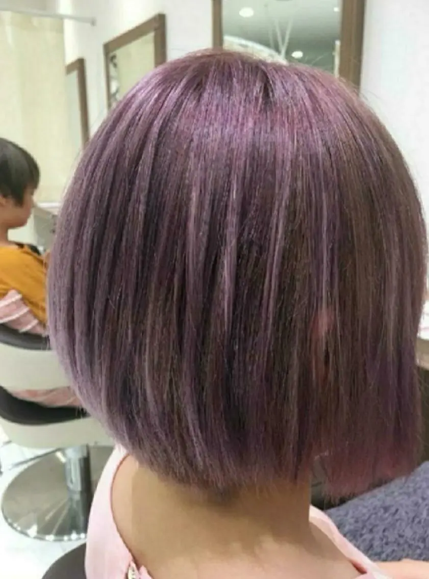 ショート カラー アッシュ ブリーチ イルミナカラー ラベンダーカラー ラベンダーアッシュ カラー特化🔥中村 和貴<Ash津田沼>のヘアスタイル