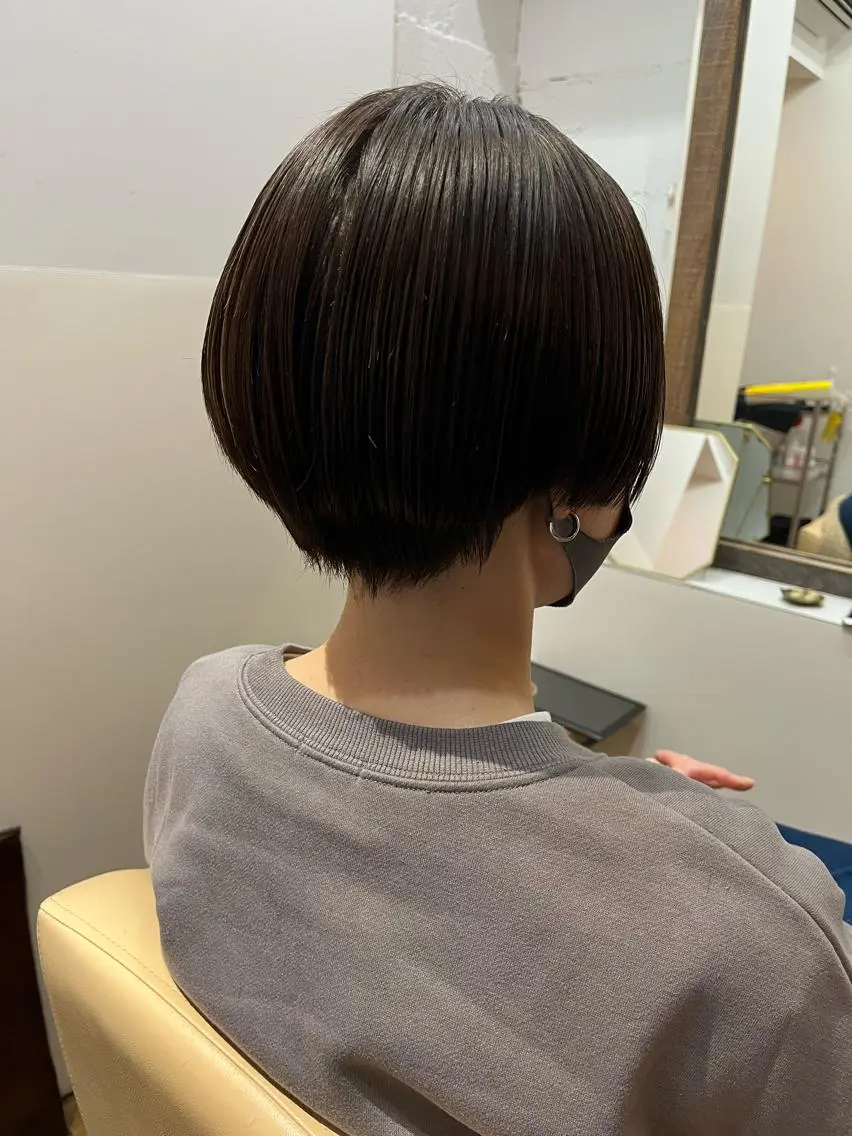 ショート カラー カット ヘアカラー 代表 土屋ヒロユキ ショートカットのヘアスタイル