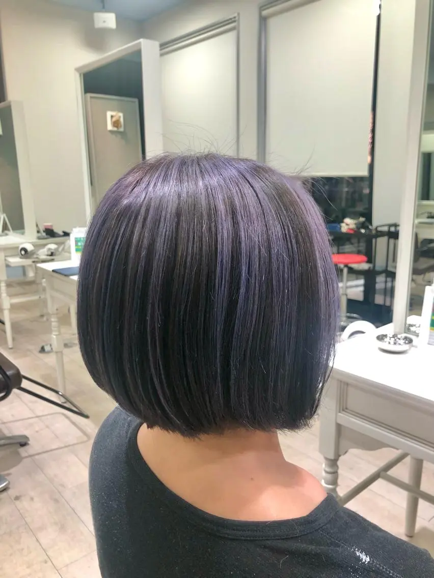 ショート ハイライト 村上 佳織のヘアスタイル