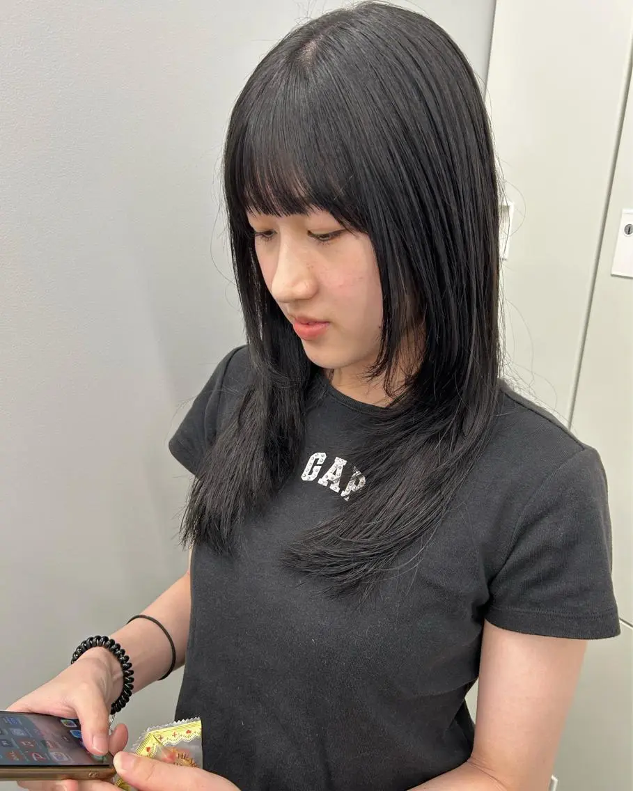 ロング カラー カット ヘアカラー トリートメント hana ROCCO3rdのヘアスタイル