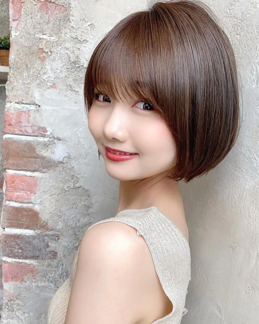 ショート ショートヘア 新宿　ショート・ボブ カットモデル募集のヘアスタイル