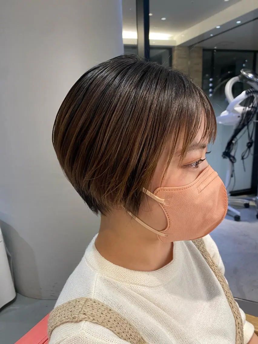 ショート unopulir 景山 凌のヘアスタイル
