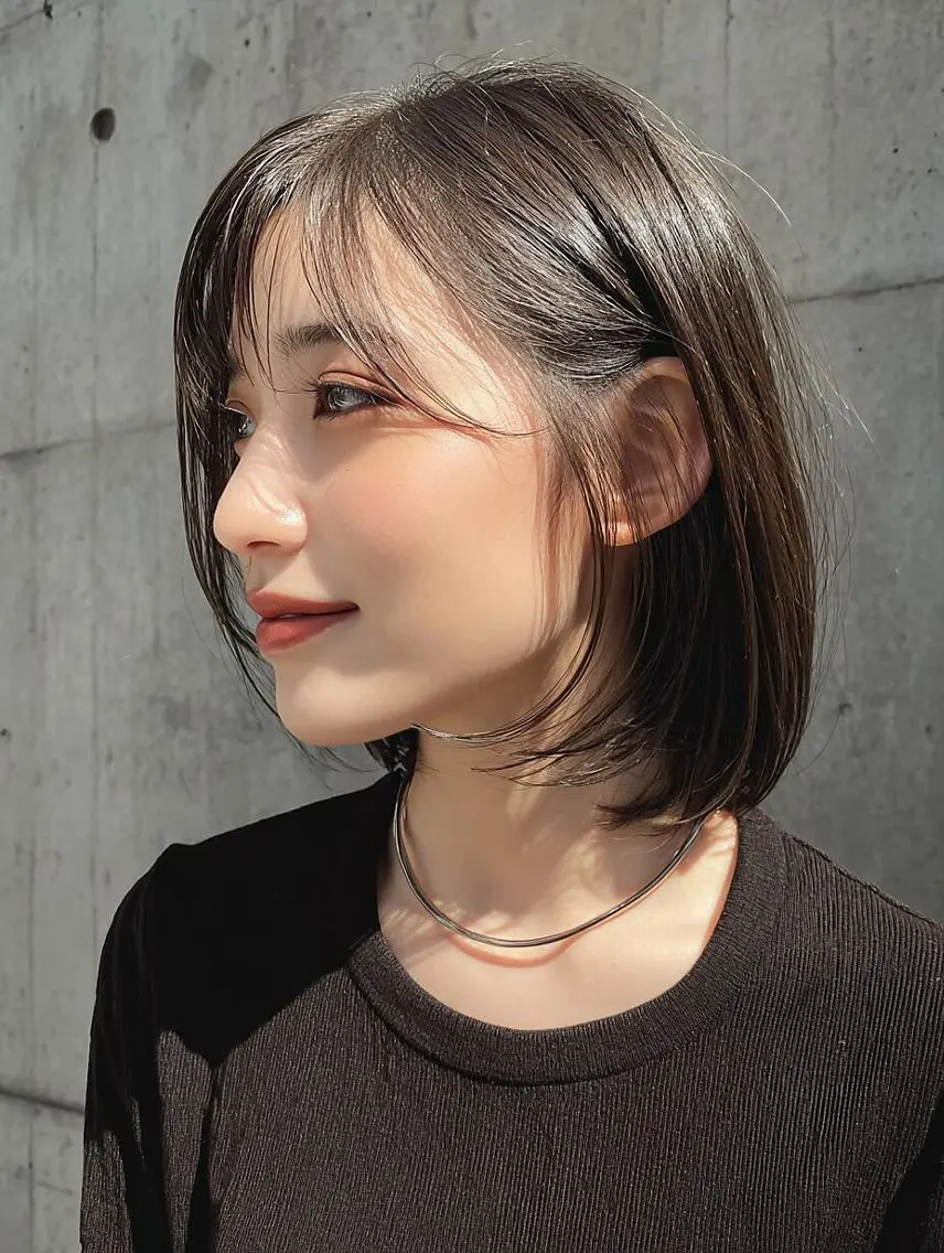 ショート カラー アッシュ アッシュブラウン ブラウンカラー スガト 🎨透明感カラー✨️のヘアスタイル