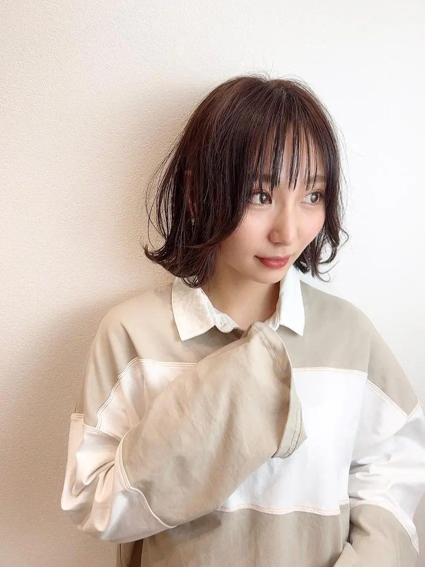 ミディアム カラー ヘアアレンジ ボブ くびれヘア UNIX N.horiiのその他イメージ