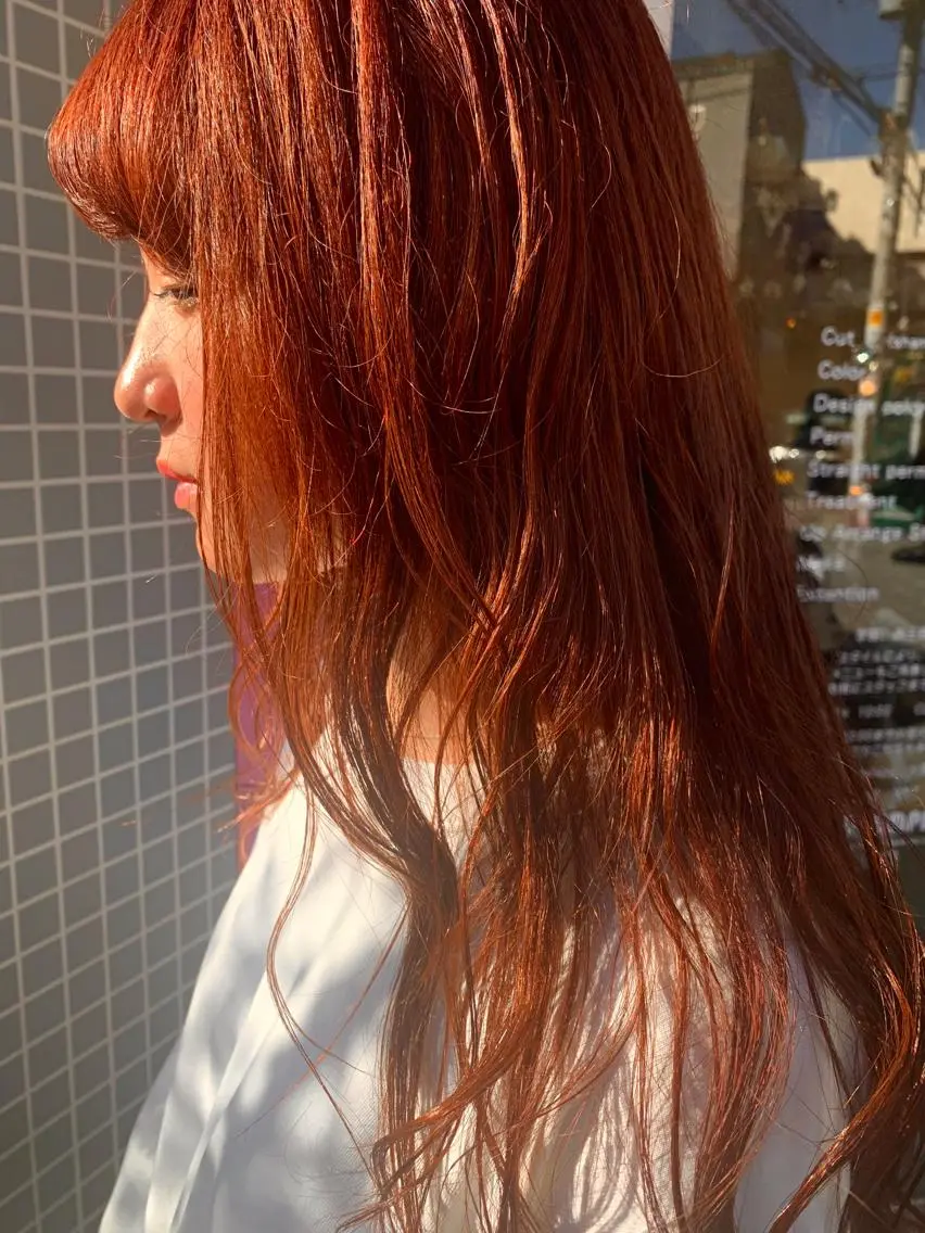 ロング カラー ヘアカラー トリートメント ヘアセット 🌸スタイリスト 山浦美恵のヘアスタイル