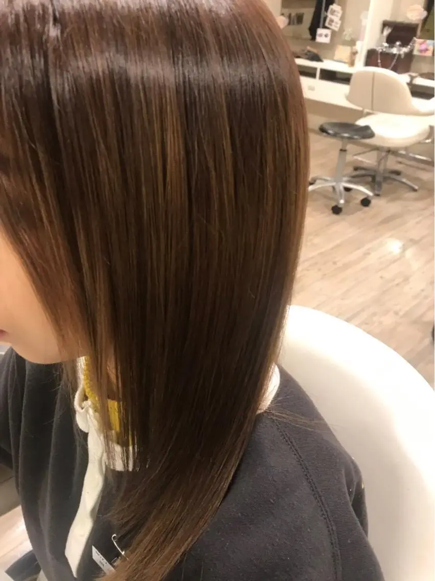 セミロング トリートメント 本間 隼人のヘアスタイル