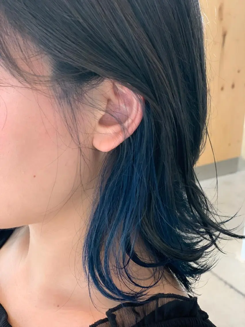 ミディアム カラー ヘアカラー トリートメント 北川 拓也のヘアスタイル
