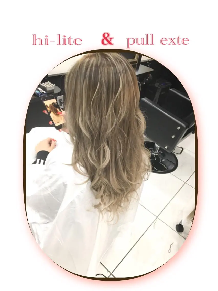 カラー グラデーションカラー メッシュ 🦖店長🦖pino #しのだスペシャルのヘアスタイル