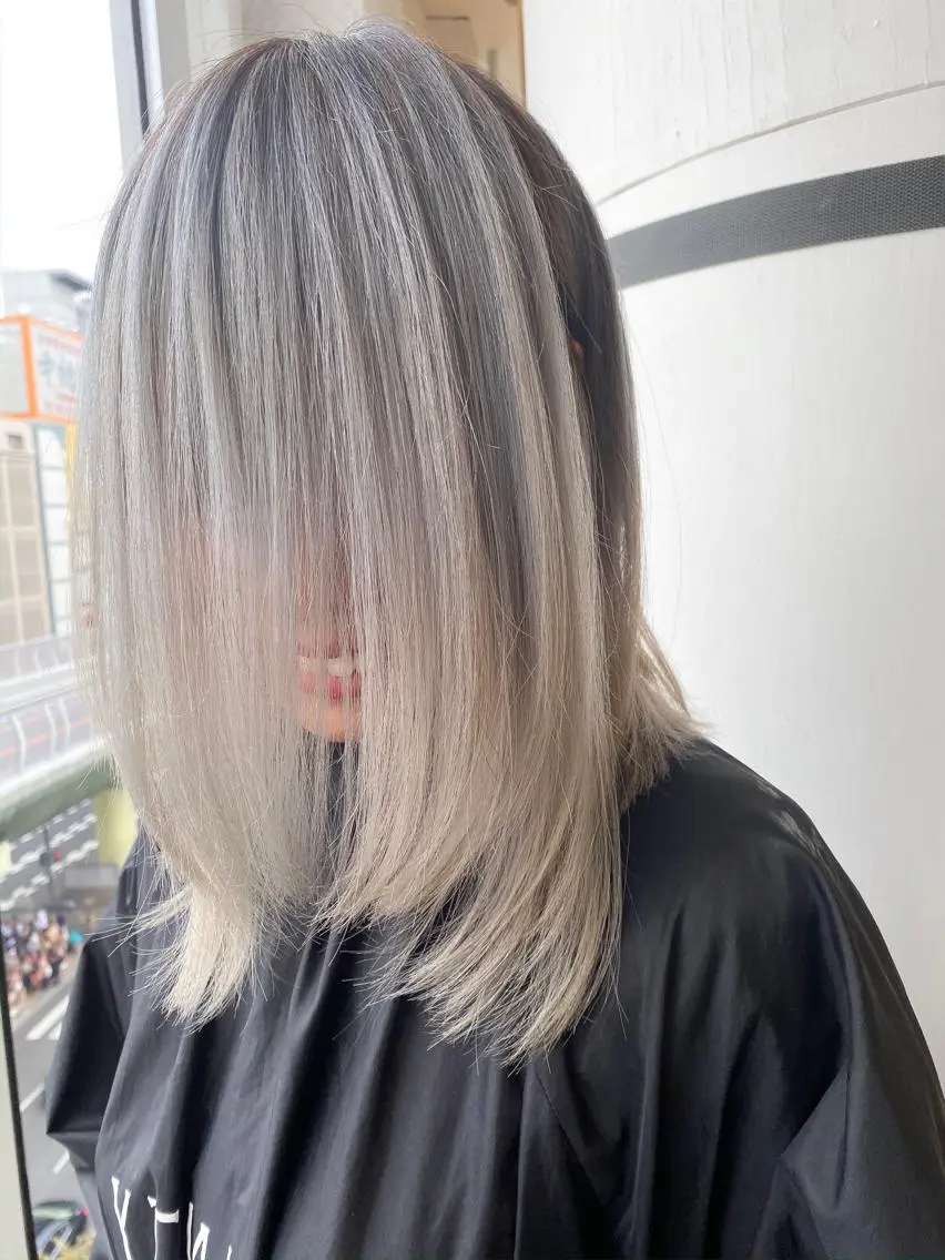 ミディアム カラー welring hair salonのヘアスタイル