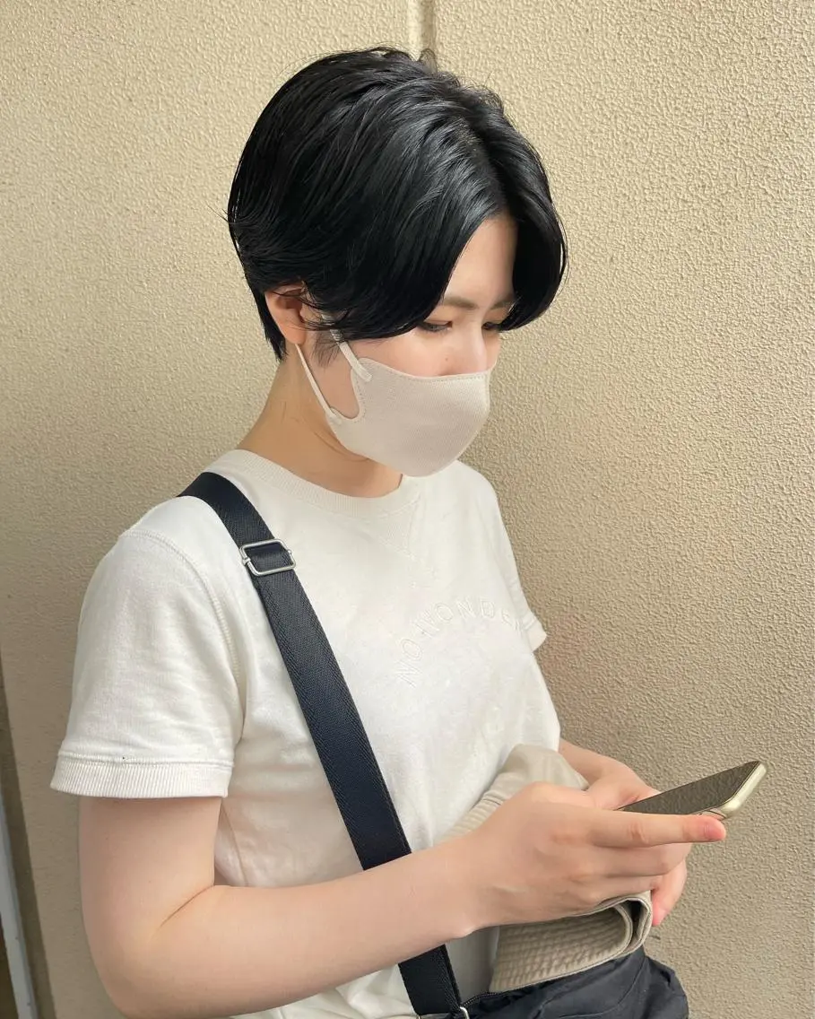 ショート カット ヘアカラー トリートメント 中村瑞貴 ＊hairbraceのヘアスタイル