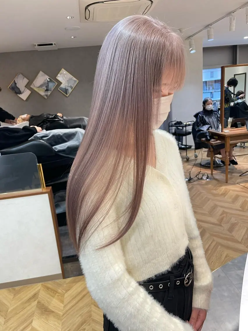 ロング 塚本 征也のヘアスタイル