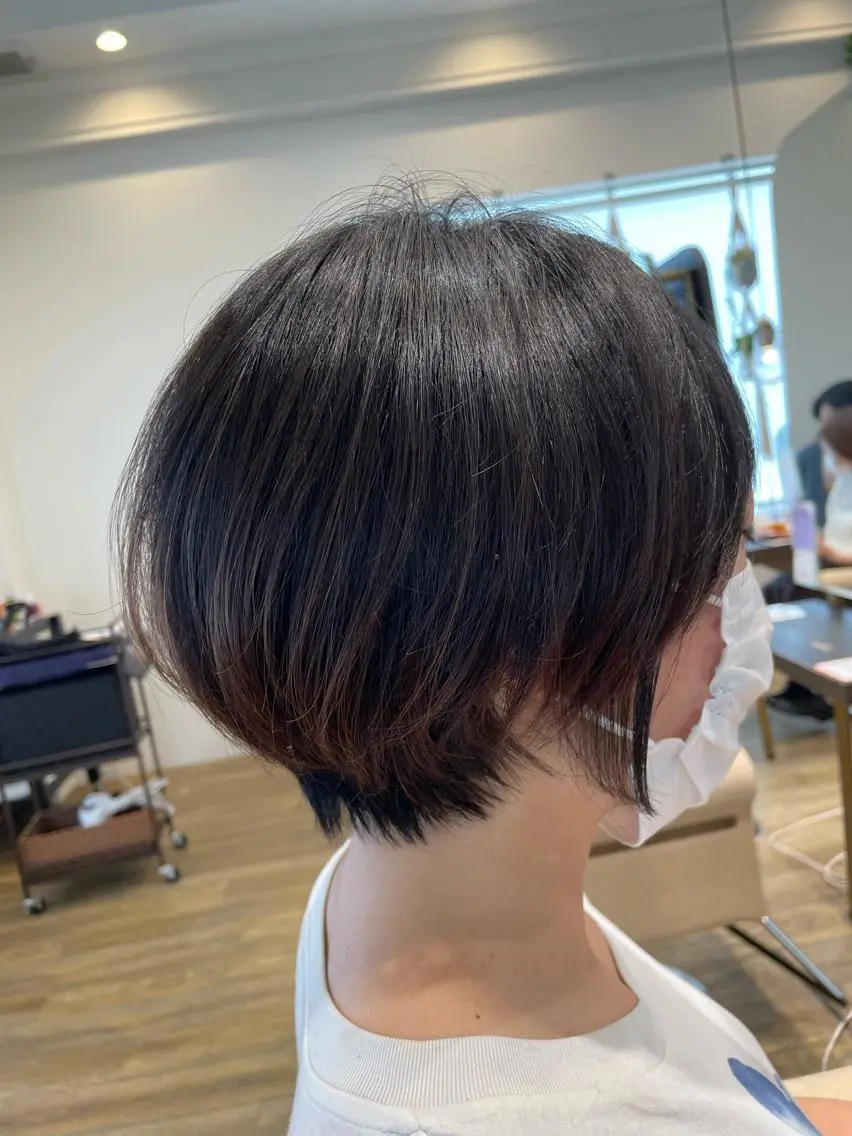 ショート ショートボブ ボブ ショートヘア 松村 駿平のヘアスタイル