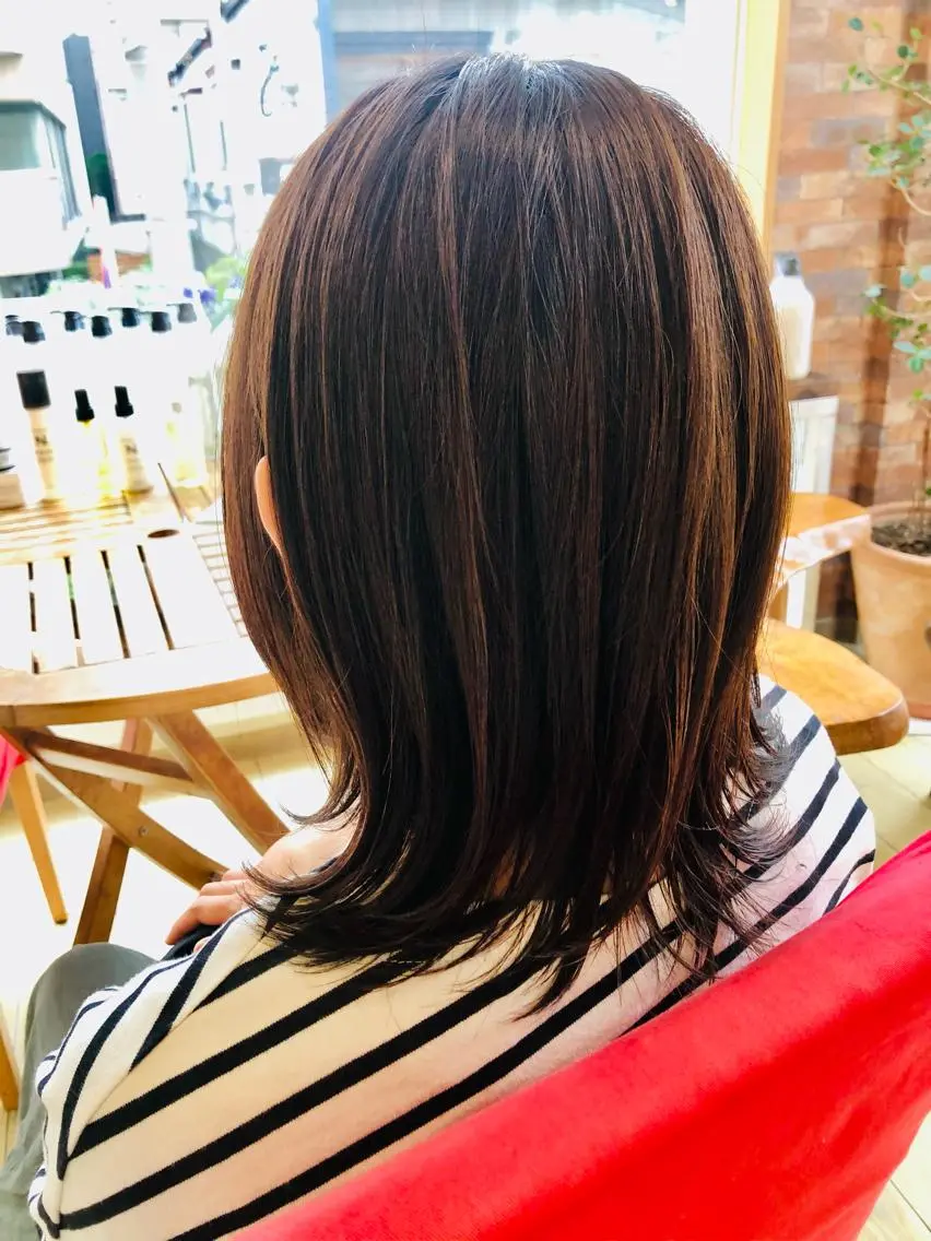ミディアム ナチュラルオーブン 大村店🍀深松孝枝のヘアスタイル