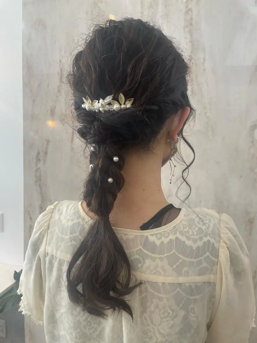 ヘアアレンジ 艶髪🇰🇷髪質改善 🎀ikuno🎀のヘアスタイル