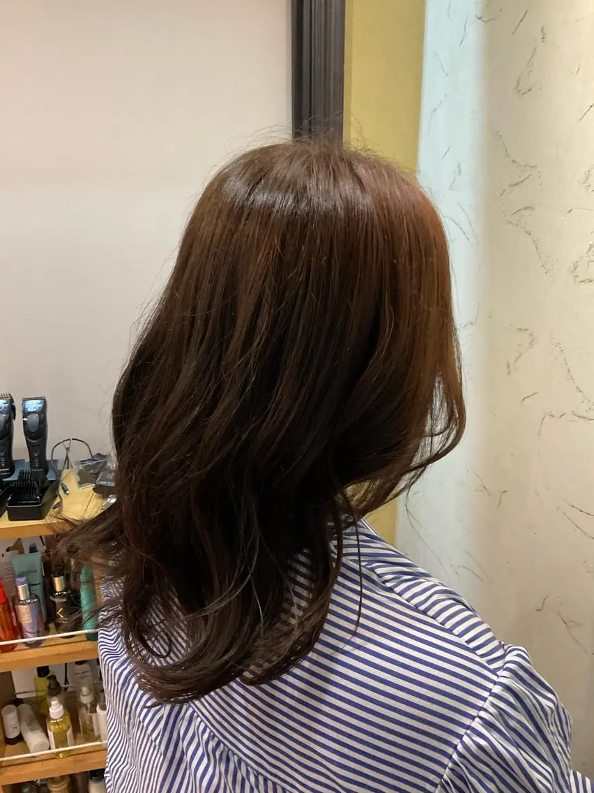 カラー 馬場 みきのヘアスタイル