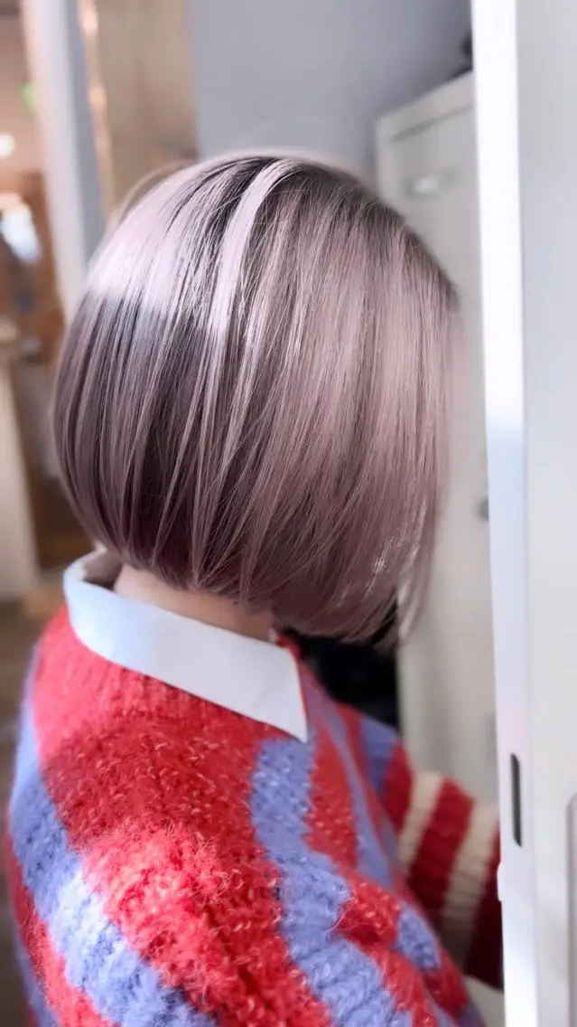 ショート カラー ヘアアレンジ ネイル マツエク・マツパ ピンクカラー ホワイトピンク カラーマツエク ピンク ホワイト カット ヘアカラー トリートメント ブリーチ特化 / share 元太のヘアスタイル