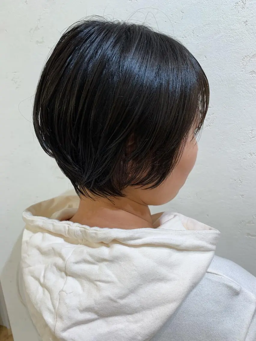ショート レイヤー/縮毛矯正 髪質改善/e_kiのヘアスタイル