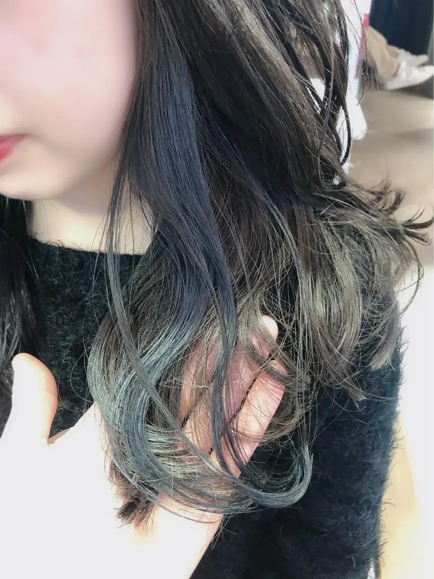 ロング カラー パーマ ネイル マツエク・マツパ レイヤー＆カラー 人気美容師倉崎涼のヘアスタイル