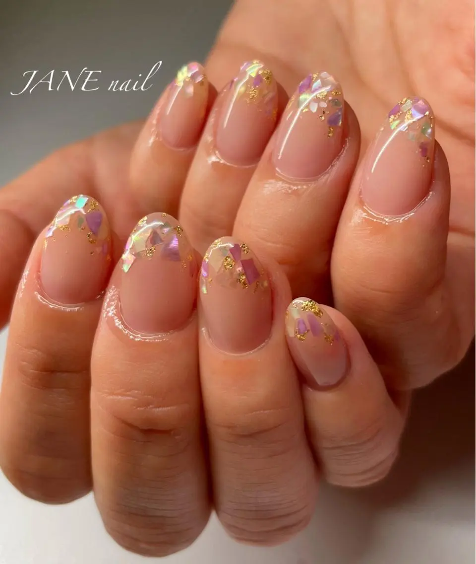 ネイル フットネイル グラデーション パステルネイル 夏ネイル ハンドネイル Nail Salon JANEのネイルデザイン