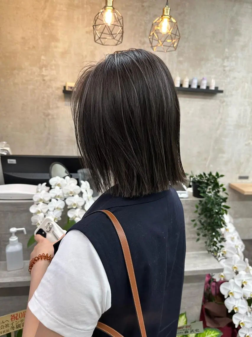 ショート カラー カット ヘアカラー トリートメント epi エピのヘアスタイル