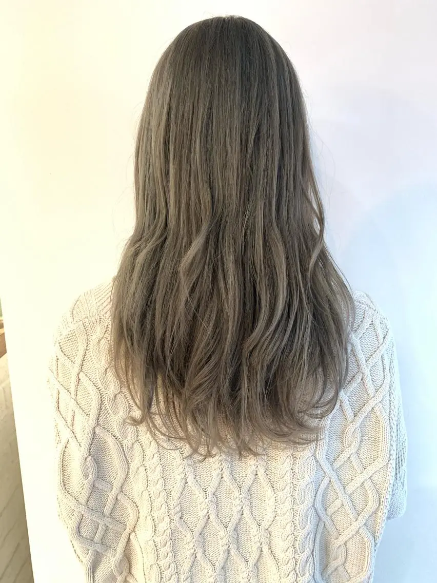 ロング カラー ヘアカラー トリートメント なりたいが叶う ながしまじゅんきのヘアスタイル