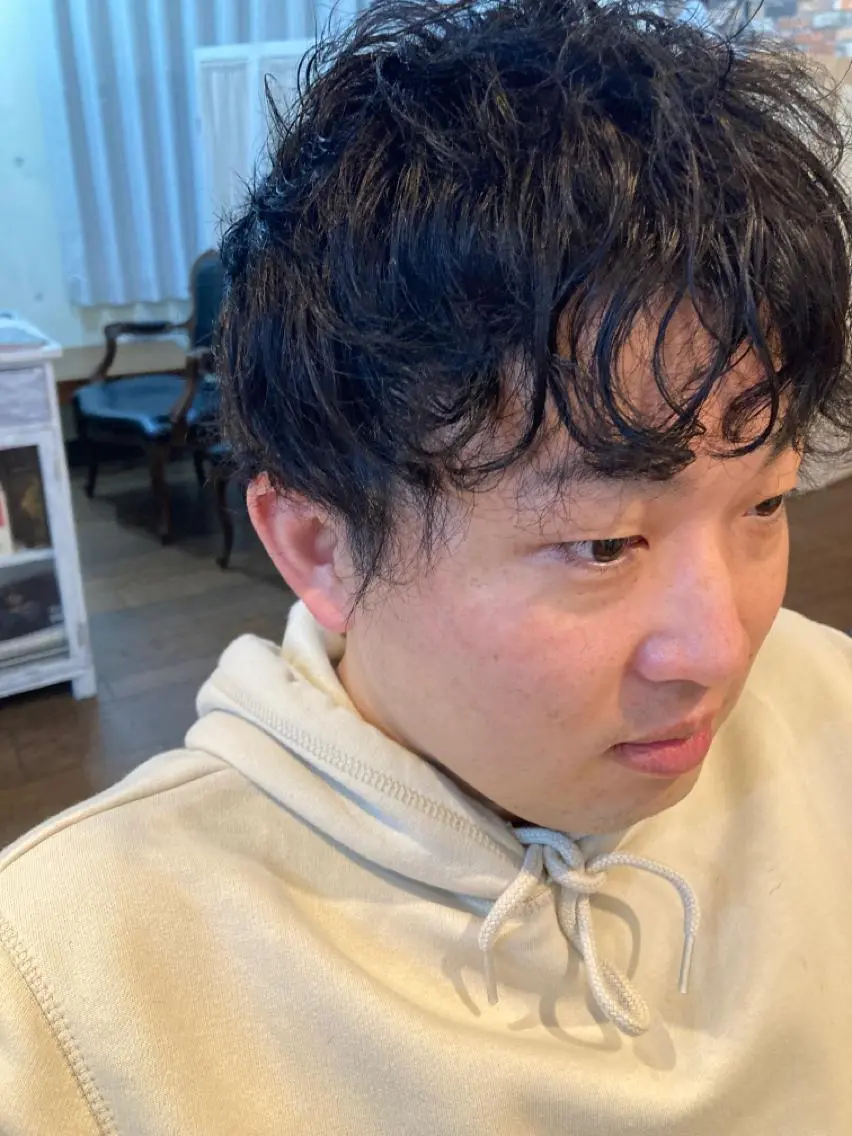 パーマ メンズ メンズパーマ マエダ カズエ🫶 coronahairのヘアスタイル